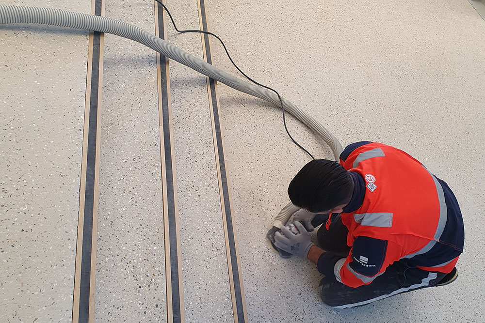 Comment nettoyer un sol en terrazzo granito ?