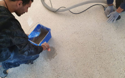 La rénovation et la restauration de sols en terrazzo